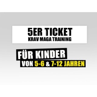 5er Ticket für Kids Training