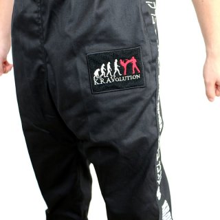 Krav Maga Trainingshose mit Klettflche L