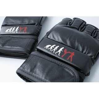 Krav Maga / MMA Freefight Handschuhe KRAVolution Leder schwarz M