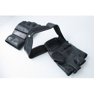 Krav Maga / MMA Freefight Handschuhe KRAVolution Leder schwarz M