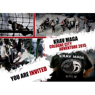 Daypass Krav Maga Cologne City Adventure 22. or /oder 23. August 2015