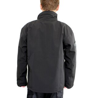 KRAVolution Krav Maga Softshell Trainingsjacke mit Velcro Klettfläche