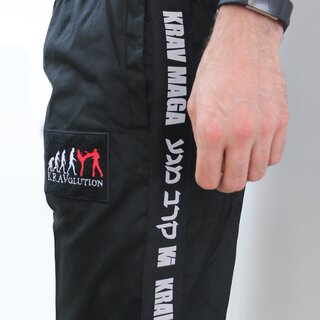 Krav Maga Trainingshose mit Klettflche S