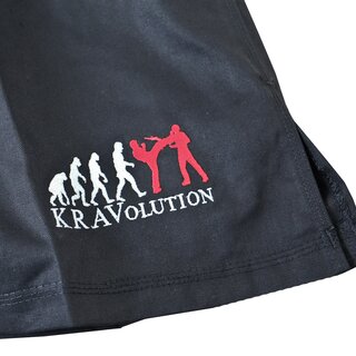 Kurze Hose für das Krav Maga Training - Kravolution mit Stretcheinsatz