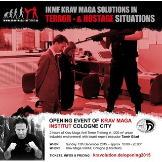 IKMF Anti Terror Training mit Tamir Gilad Cologne City