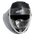Krav Maga Kopfschutz / Schutzhelm  aus Leder mit durchsichtigem Visier / Gesichtsschutz L