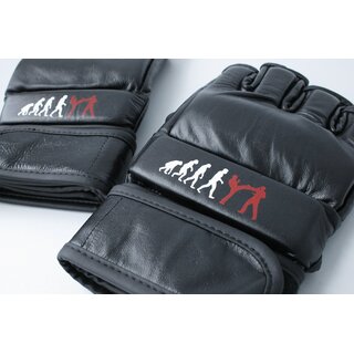 Krav Maga / MMA Freefight Handschuhe KRAVolution Leder schwarz L