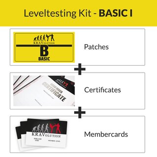 KRAVolution Basic Level Patch Basic 1 Certificate Membercard