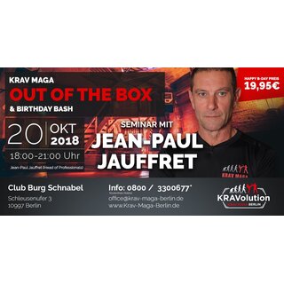 Krav Maga OUT OF THE BOX  & Birthday Bash Seminar am...