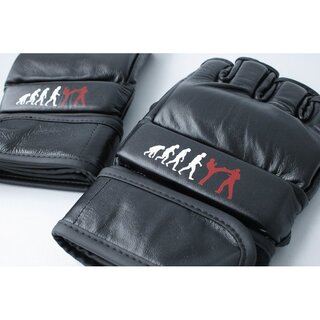 Krav Maga / MMA Freefight Gloves KRAVolution Leather black
