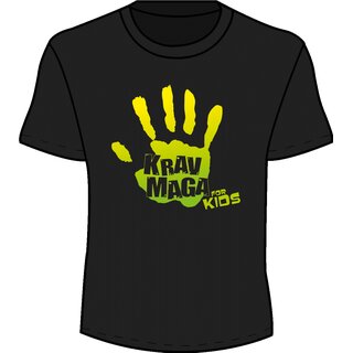 Krav Maga for Kids / moderne Selbstverteidigung für Kinder T-Shirt in schwarz