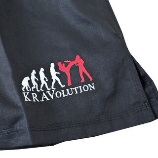 Kurze Hose fr das Krav Maga Kids Training - Kravolution mit Stretcheinsatz 140