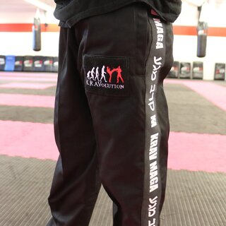 Krav Maga Trainingshose fr Kids mit Klettflche