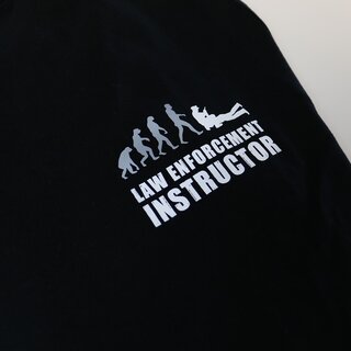 KRAVolution Law Enforcement Instructor Shirt Schwarz