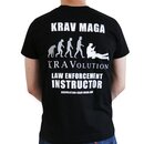KRAVolution Law Enforcement Instructor Shirt Schwarz L