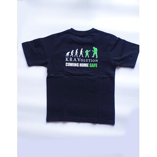 Krav Maga for Kids / Coming Home Safe T-Shirt fr Kinder in schwarz