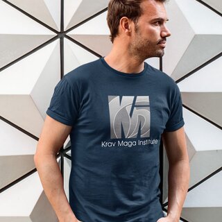 Krav Maga Institute- T-Shirt blau