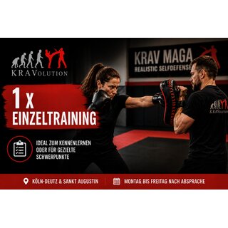 Krav Maga Einzeltraining 1 Training