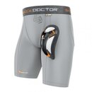 Shock Doctor Compression Short mit Carbon Tiefschutz