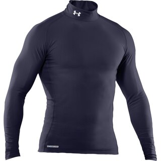 Under Armour ColdGear Compression EVO Mock Blue