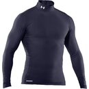 Under Armour ColdGear Compression EVO Mock Blue